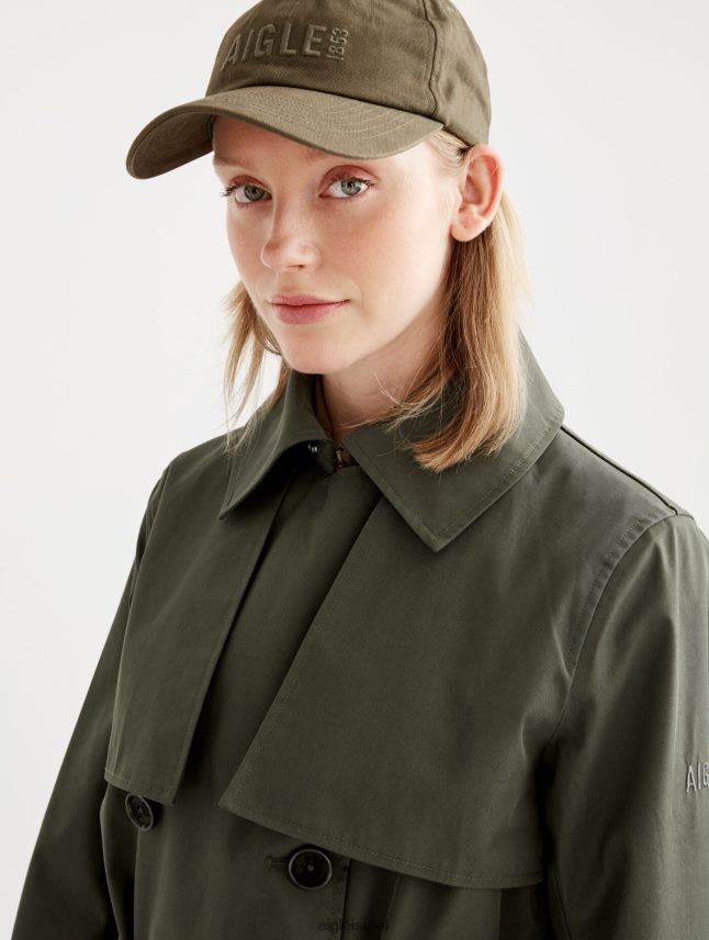 נשים אבוקאט Aigle מעיל טרנץ' ארוך mtd בגדים 8V6ZVZ456