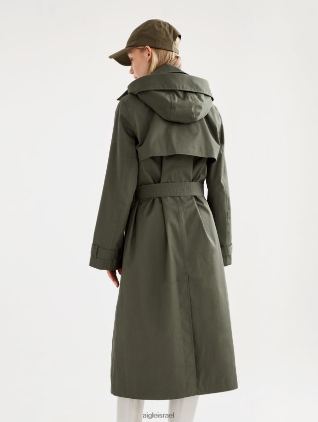 נשים אבוקאט Aigle מעיל טרנץ' ארוך mtd בגדים 8V6ZVZ456