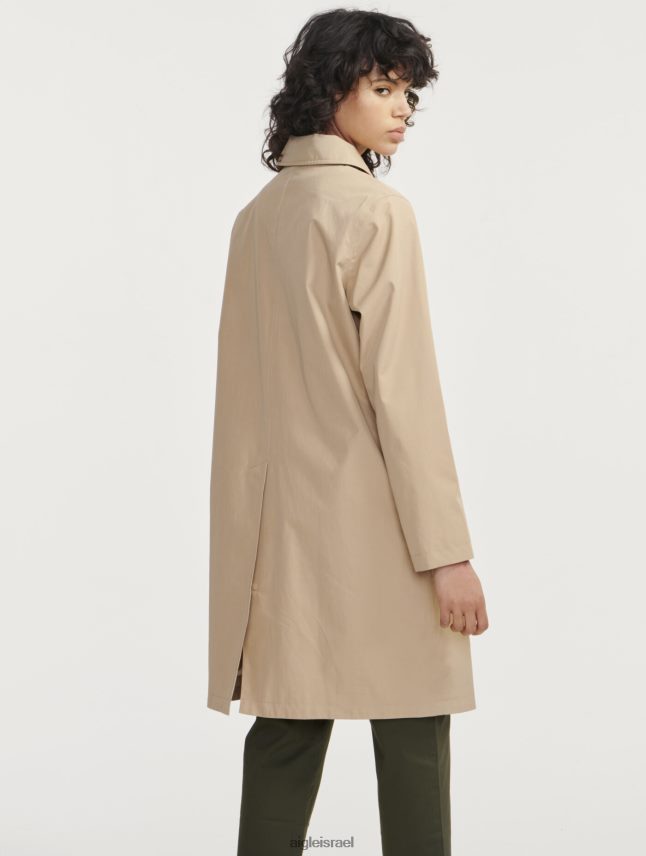 נשים אוסייר Aigle פארקה עם קפוצ'ון ארוך mtd בגדים 8V6ZVZ462