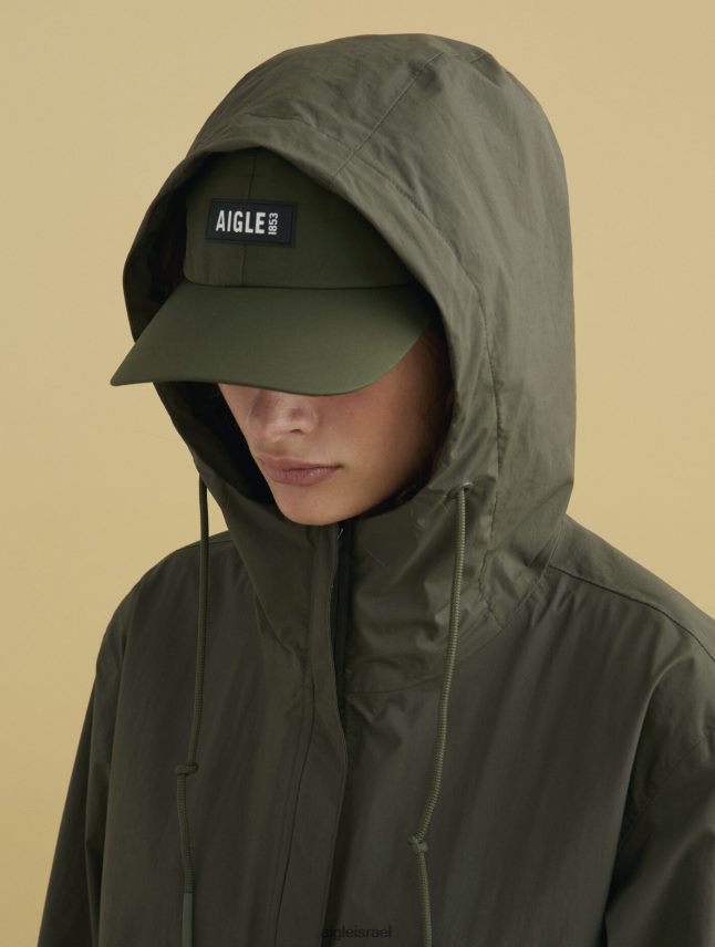 נשים אבוקאט Aigle מכסה מנוע ארוך mtd פארקה בגדים 8V6ZVZ475