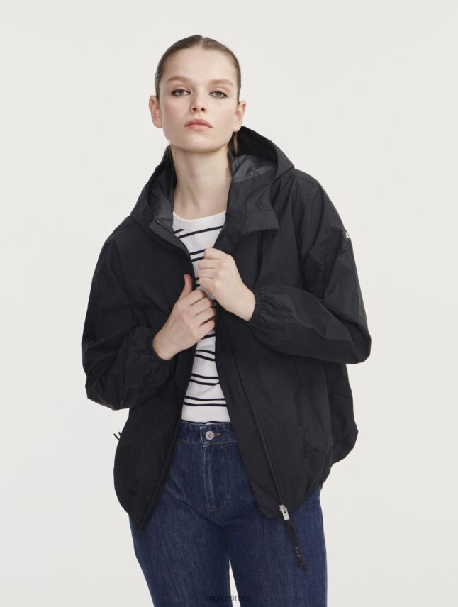 נשים נואר Aigle ז'קט קצר עמיד למים mtd בגדים 8V6ZVZ483