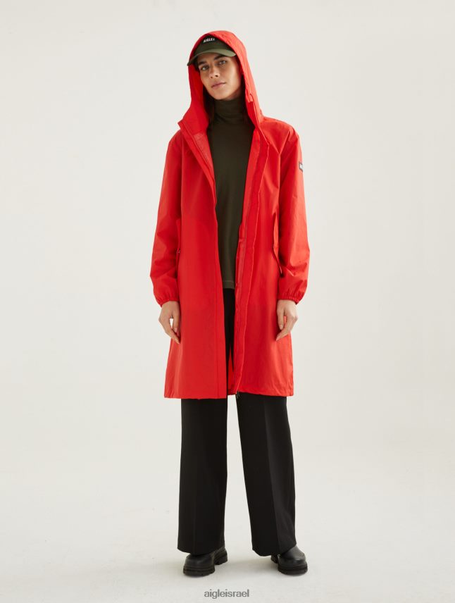 נשים פָּרָג Aigle מכסה מנוע ארוך mtd פארקה בגדים 8V6ZVZ502