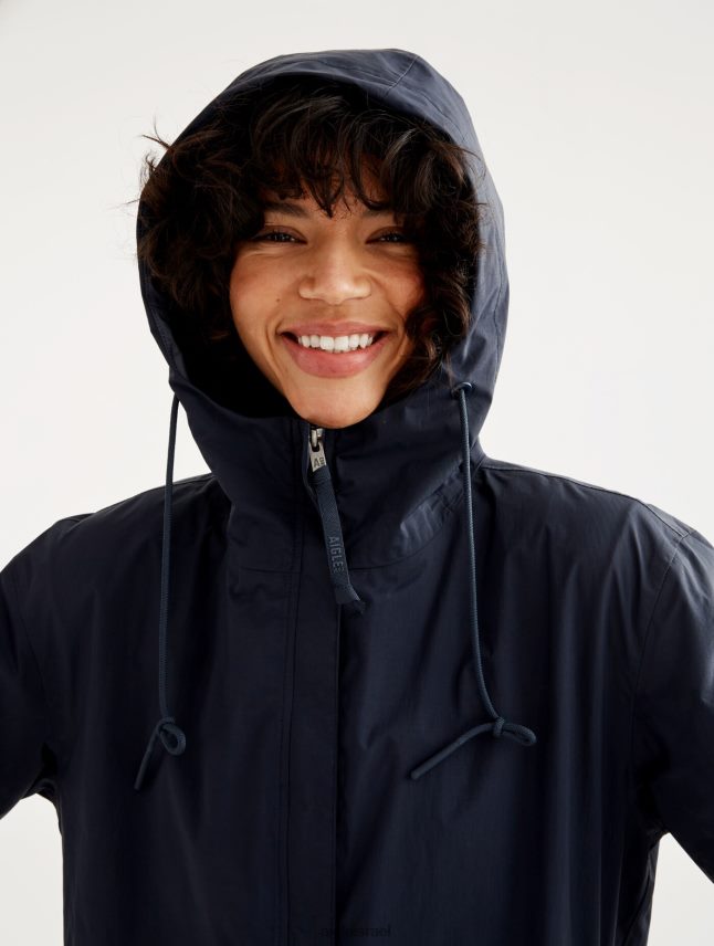 נשים אימפריה Aigle מכסה מנוע ארוך mtd פארקה בגדים 8V6ZVZ504