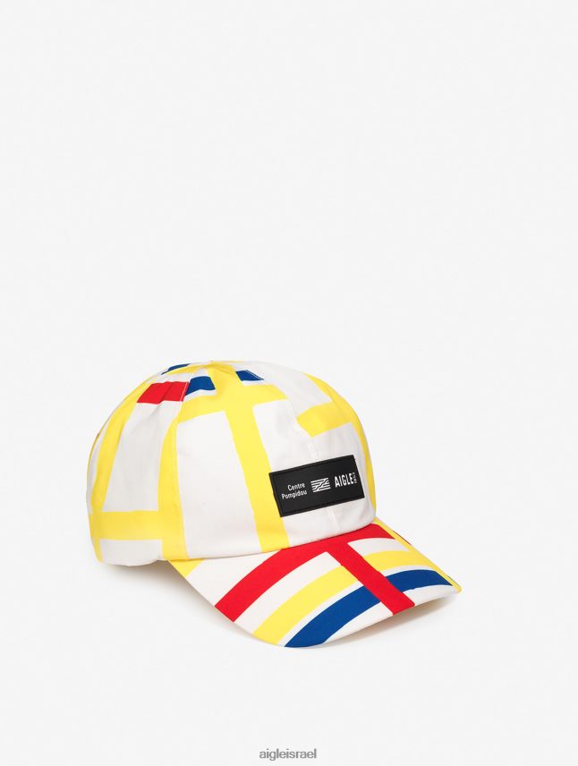 גברים מונדריאן Aigle x Centre Pompidou כובע מודפס אביזרים 8V6ZVZ402