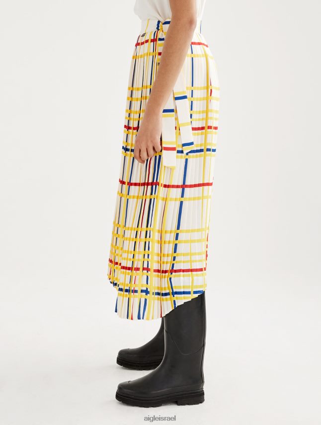 נשים מונדריאן Aigle x Centre Pompidou חצאית מרופדת בגדים 8V6ZVZ583