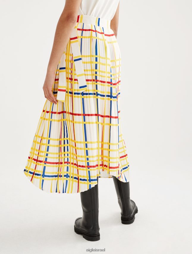 נשים מונדריאן Aigle x Centre Pompidou חצאית מרופדת בגדים 8V6ZVZ583