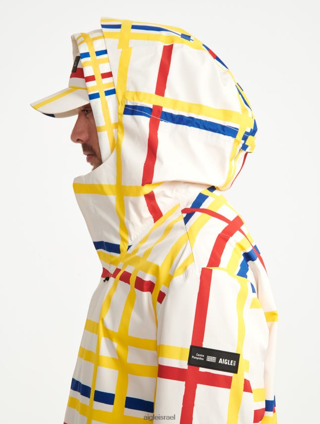 גברים מונדריאן Aigle x Centre Pompidou זנב דג עם ברדס ארוך mtd בגדים 8V6ZVZ181