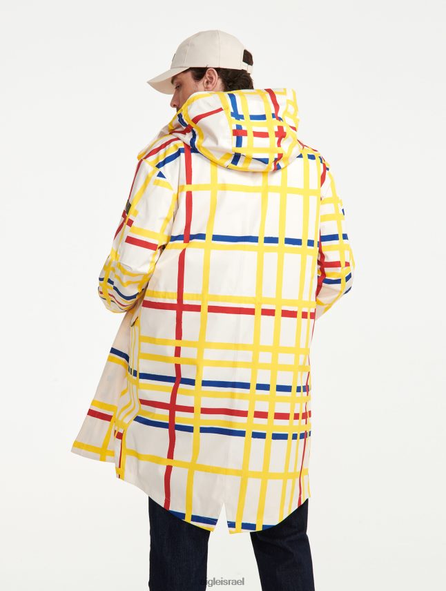 גברים מונדריאן Aigle x Centre Pompidou זנב דג עם ברדס ארוך mtd בגדים 8V6ZVZ181