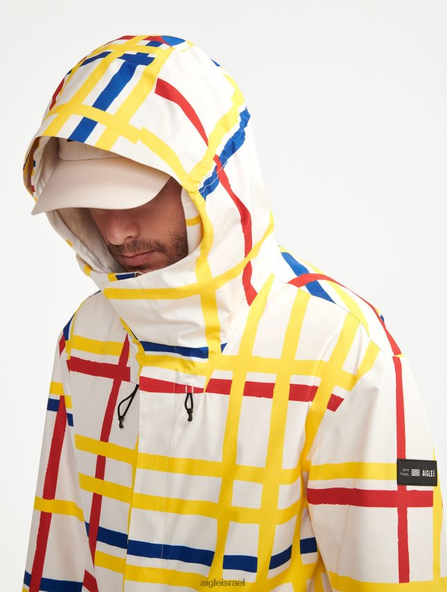 גברים מונדריאן Aigle x Centre Pompidou זנב דג עם ברדס ארוך mtd בגדים 8V6ZVZ181