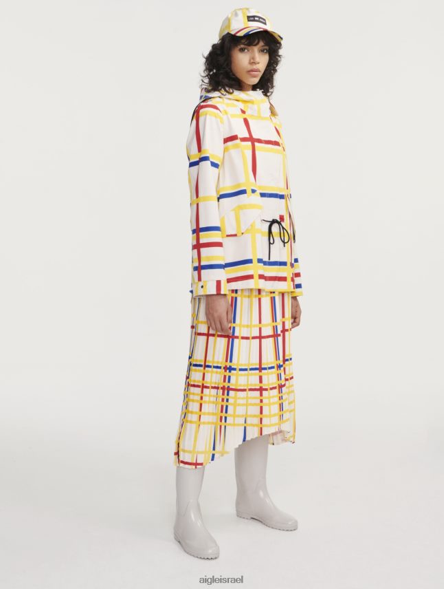 נשים מונדריאן Aigle x Centre Pompidou זנב דג עם ברדס קצר mtd בגדים 8V6ZVZ503