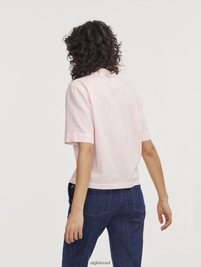 נשים cerisier Aigle חולצה עם שרוולים קצרים בגזרה רפויה בגדים 8V6ZVZ465