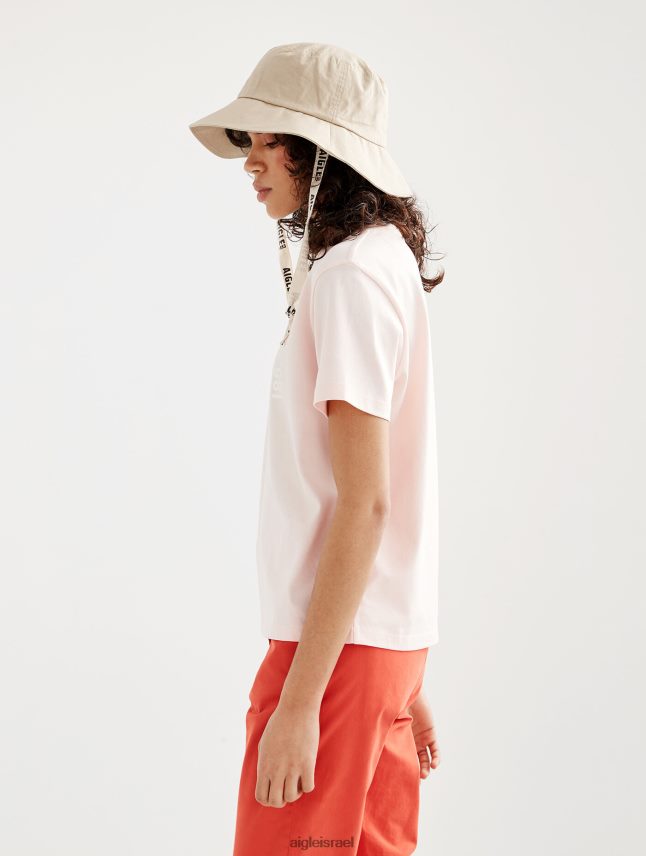 נשים cerisier Aigle חולצת טריקו מודפסת עם שרוולים קצרים לפיראטקס בגדים 8V6ZVZ584