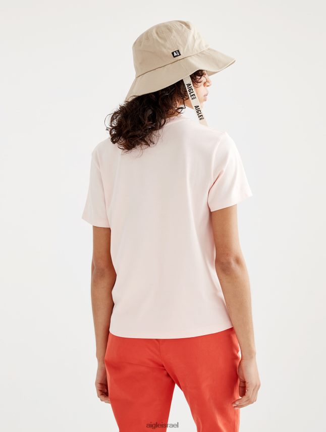 נשים cerisier Aigle חולצת טריקו מודפסת עם שרוולים קצרים לפיראטקס בגדים 8V6ZVZ584