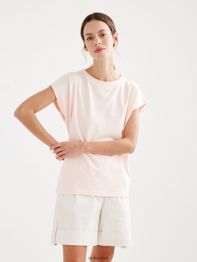 נשים cerisier Aigle חולצת טריקו עם כתף נשמטת בגדים 8V6ZVZ708