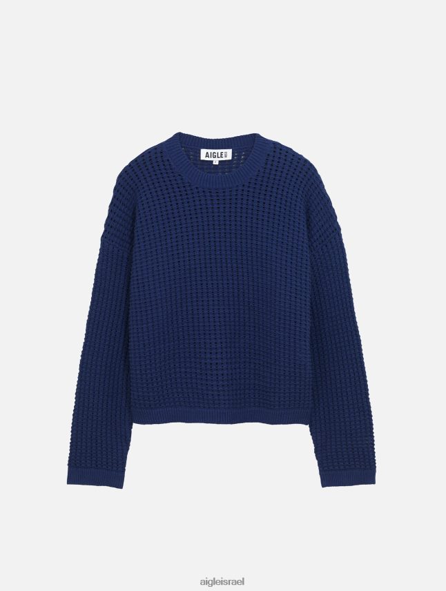 נשים encrebleu Aigle מגשר סריג דקורטיבי עם שרוולים ארוכים בגדים 8V6ZVZ541