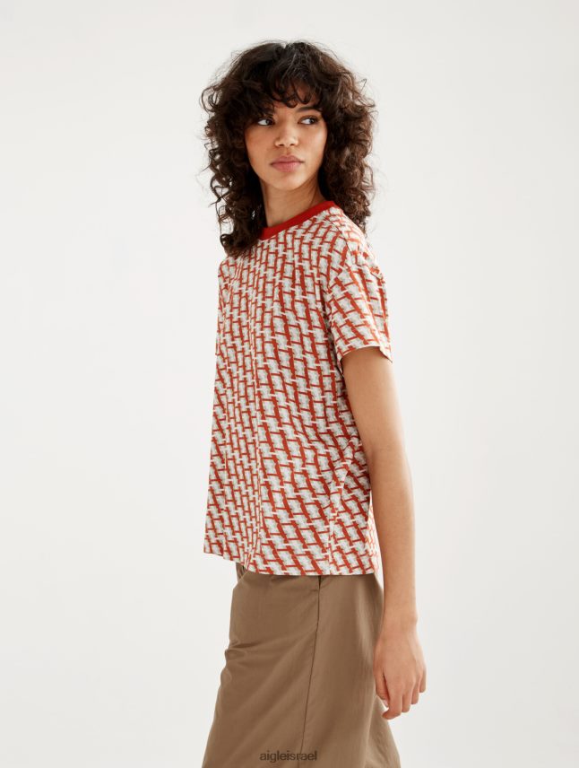 נשים goji pr Aigle חולצת טריקו עם שרוולים קצרים בגדים 8V6ZVZ574