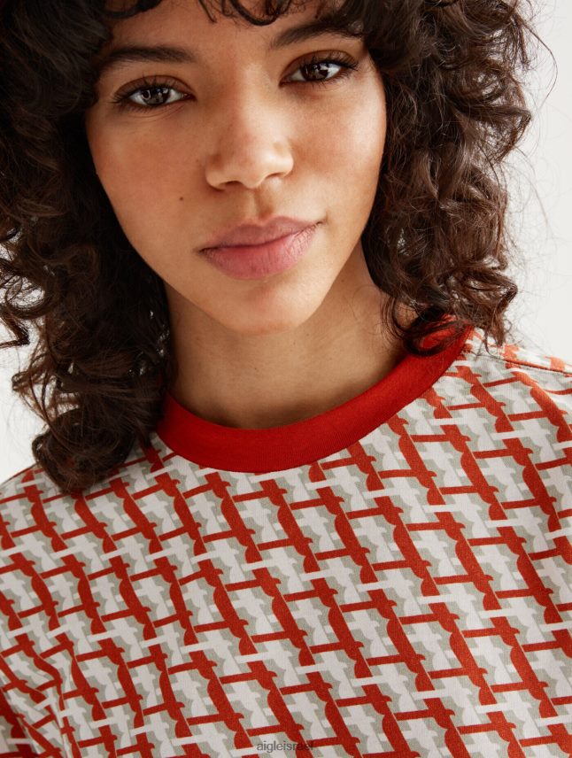 נשים goji pr Aigle חולצת טריקו עם שרוולים קצרים בגדים 8V6ZVZ574