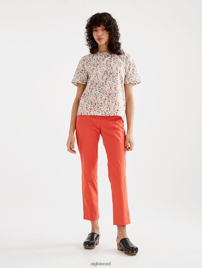 נשים lait pr Aigle חולצה עם שרוולים קצרים של ליברטי לונדון בגדים 8V6ZVZ572