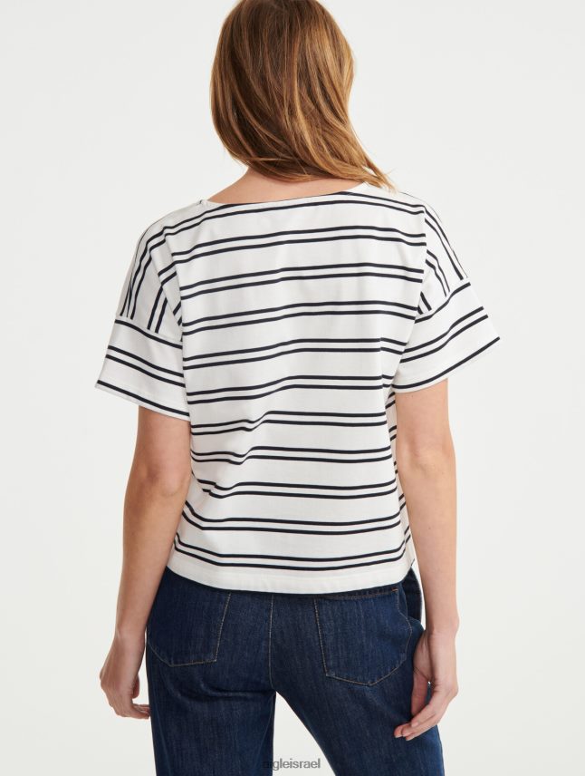 נשים lait st Aigle חולצת טריקו של מלחים תוצרת צרפת בגדים 8V6ZVZ540