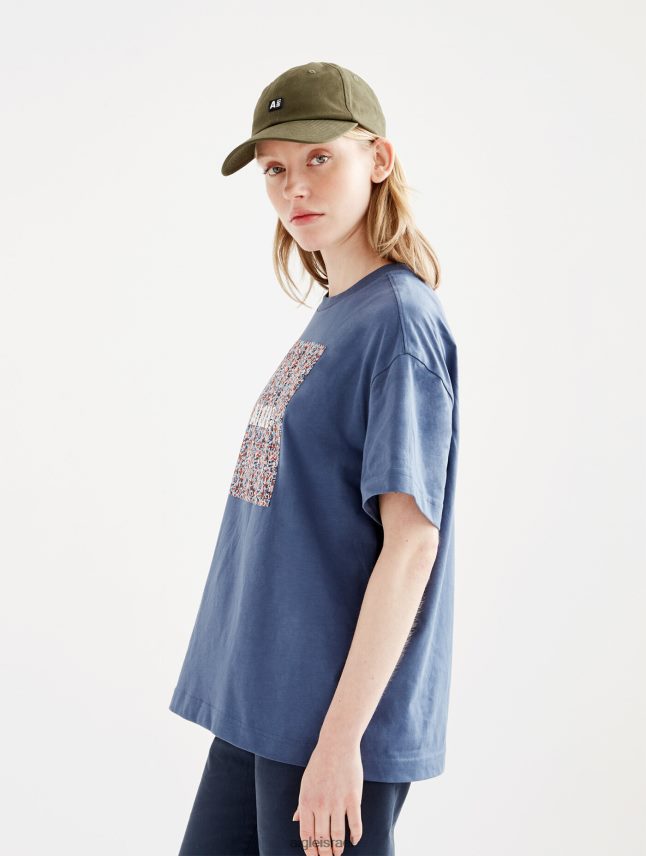 נשים marais Aigle חולצת טריקו עם שרוולים קצרים עם הדפס בגדים 8V6ZVZ543