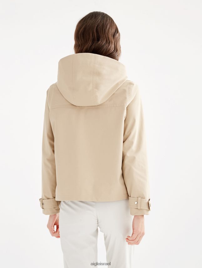 נשים osier i Aigle מעיל גור-טקס ניתוק קפוצ'ון בגדים 8V6ZVZ488