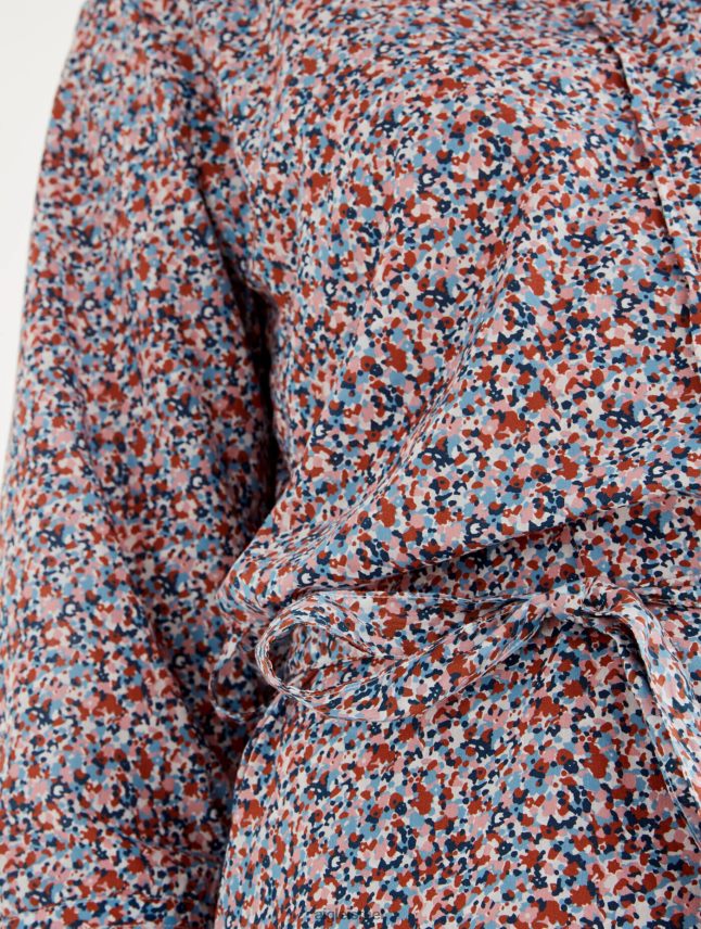 נשים אגוזי לוז pr Aigle שמלת החולצה הקלאסית של ליברטי לונדון בגדים 8V6ZVZ556