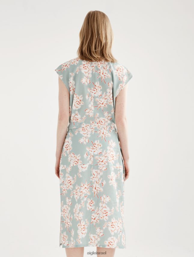 נשים reseda pr Aigle שמלת מידי מכופתרת על כל הגוף בגדים 8V6ZVZ558