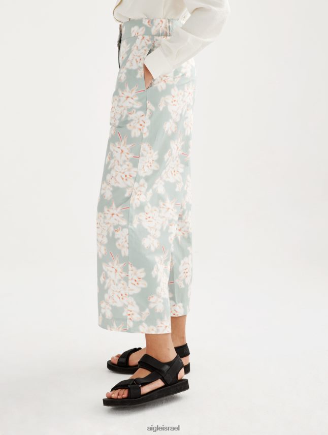 נשים reseda pr Aigle מכנסי רגליים רחבות בגדים 8V6ZVZ575