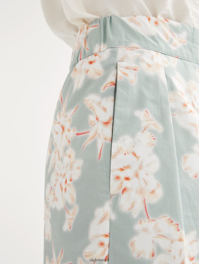 נשים reseda pr Aigle מכנסי רגליים רחבות בגדים 8V6ZVZ575