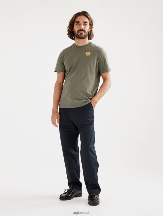 גברים taillis Aigle חולצת טריקו עם צווארון צווארון מודפס בגדים 8V6ZVZ146