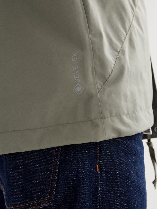 גברים taillis Aigle מעיל גור-טקס קצר עם קפוצ'ון בגדים 8V6ZVZ208