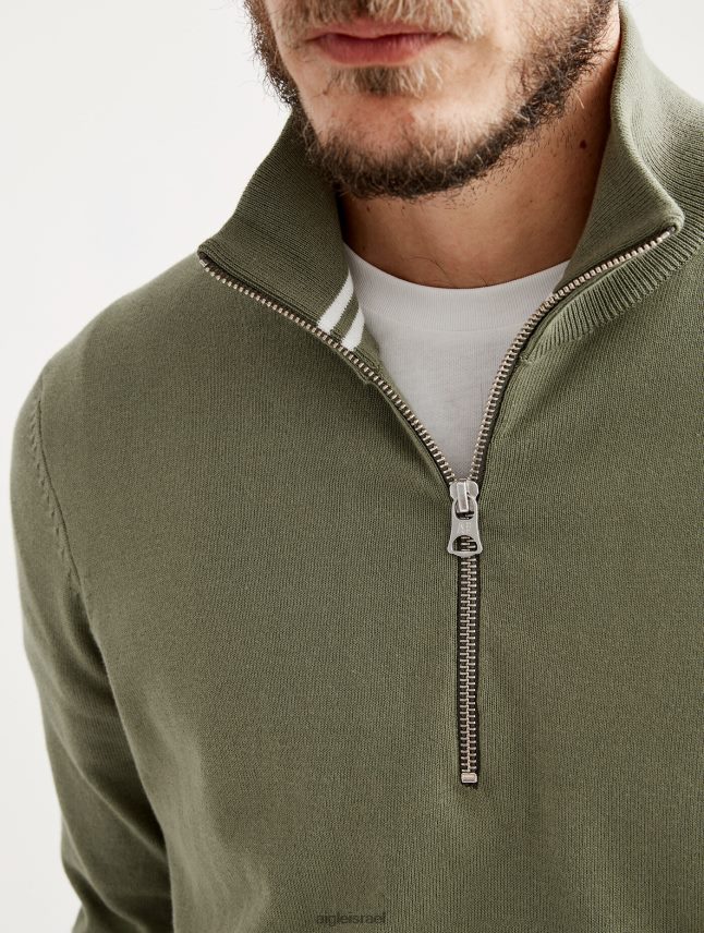 גברים taillis Aigle מגשר דק עם חצי רוכסן צוואר גבוה בגדים 8V6ZVZ39