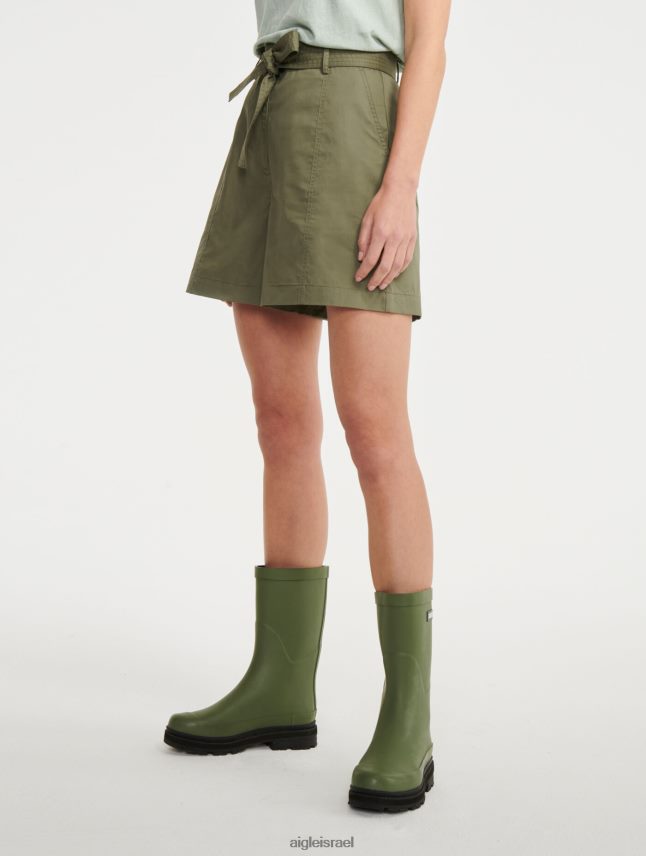 נשים taillis Aigle שקית נייר חגורה קצרה בגדים 8V6ZVZ693