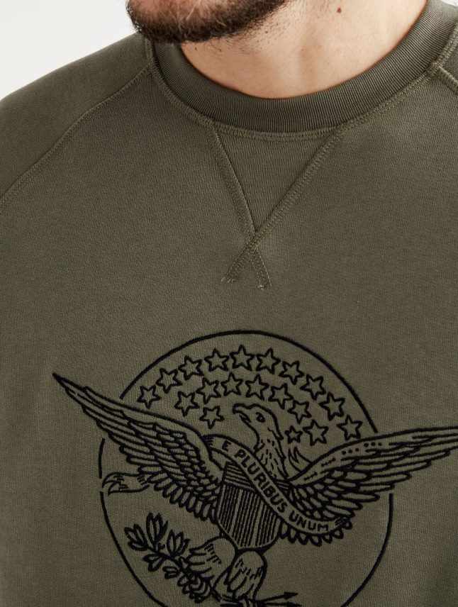 גברים taillis Aigle סווטשירט עם צווארון רקום בגדים 8V6ZVZ80