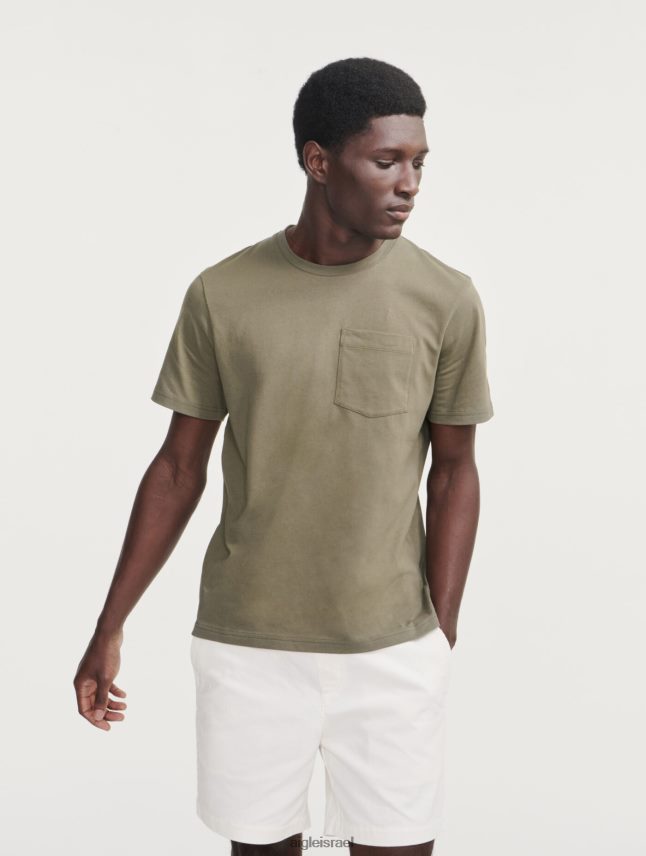 גברים taillis Aigle חולצת טריקו עם צווארון עם צווארון ג'רסי בגדים 8V6ZVZ87