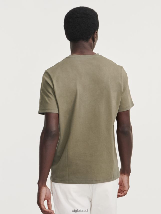 גברים taillis Aigle חולצת טריקו עם צווארון עם צווארון ג'רסי בגדים 8V6ZVZ87