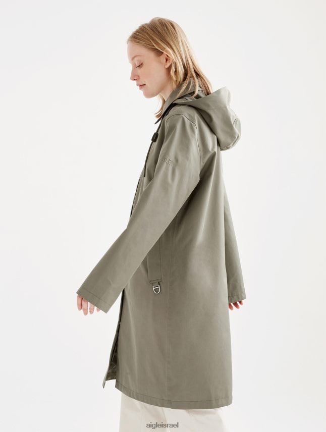 נשים taillis Aigle פארקה עם קפוצ'ון ארוך mtd בגדים 8V6ZVZ495