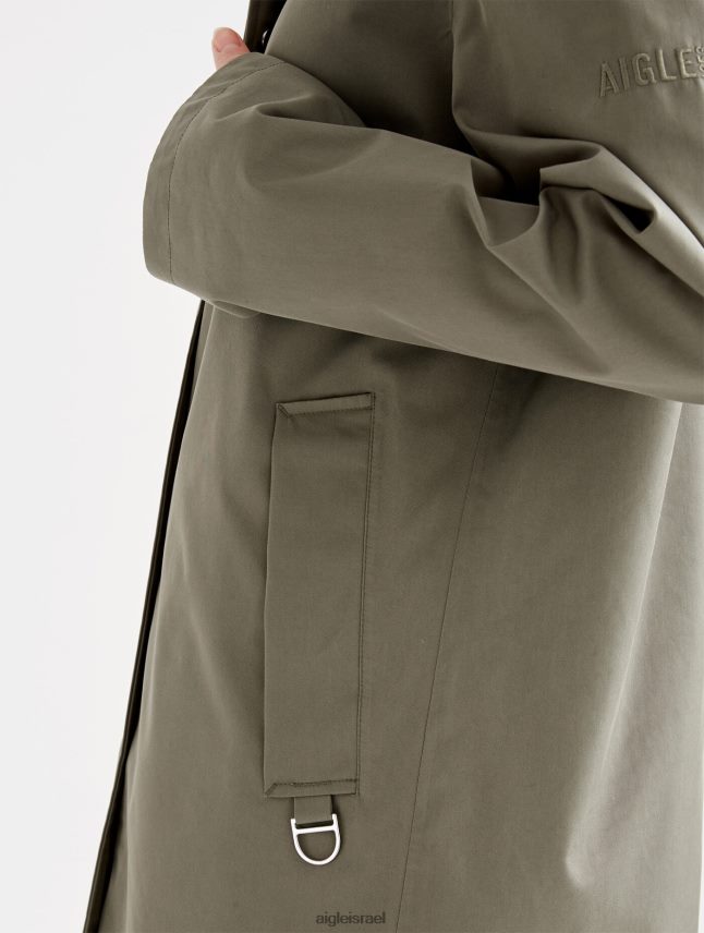 נשים taillis Aigle פארקה עם קפוצ'ון ארוך mtd בגדים 8V6ZVZ495