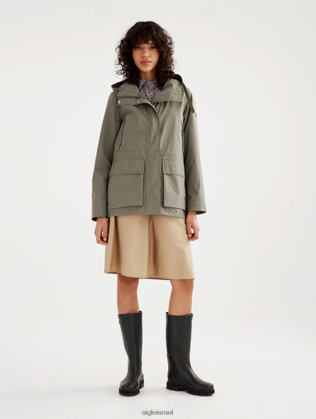 נשים taillis Aigle פארקה mtd באורך בינוני בגדים 8V6ZVZ497