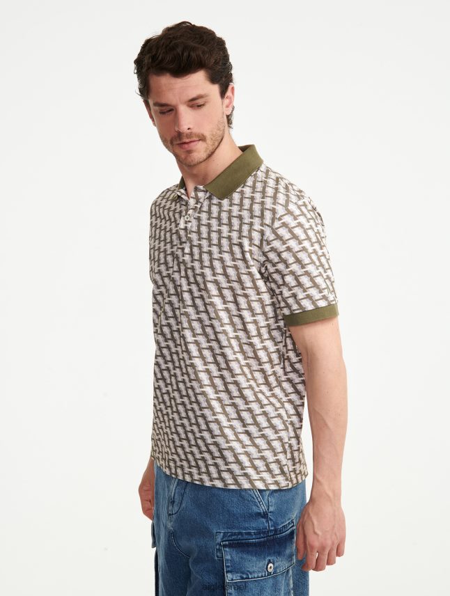 גברים taillis pr Aigle פולו-חולצה עם שרוולים קצרים בגדים 8V6ZVZ119