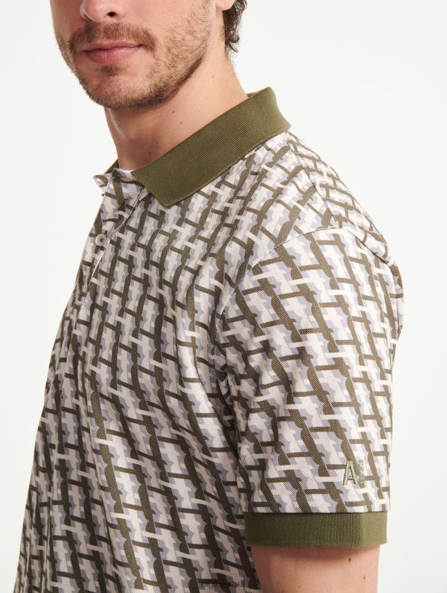 גברים taillis pr Aigle פולו-חולצה עם שרוולים קצרים בגדים 8V6ZVZ119