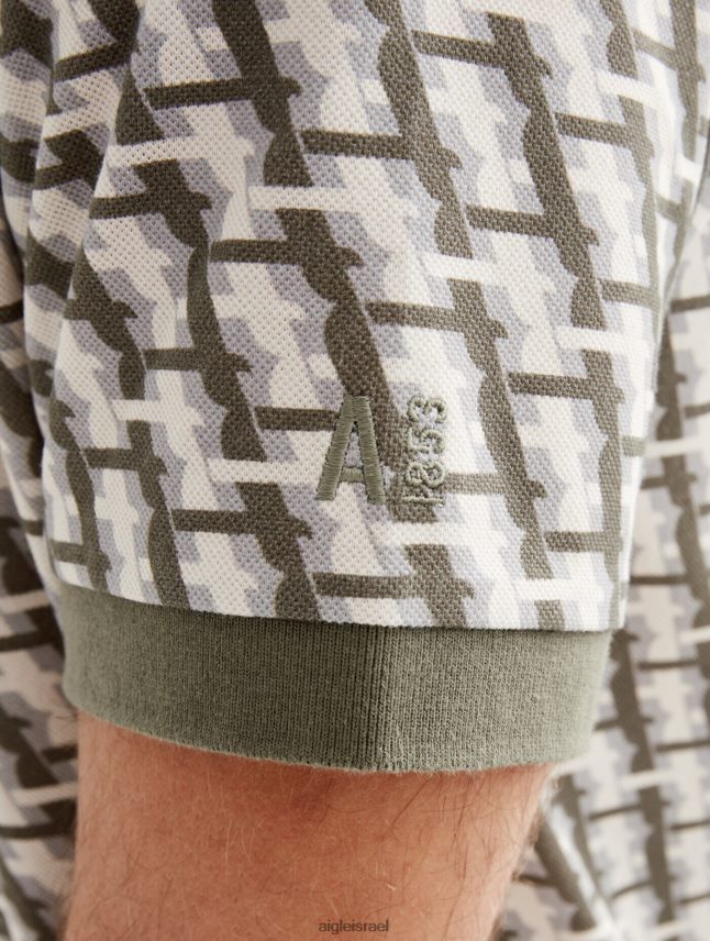 גברים taillis pr Aigle פולו-חולצה עם שרוולים קצרים בגדים 8V6ZVZ119